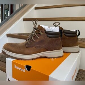 Men’s Timberland Brown leather boots size 9